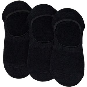 Apollo - Bamboe Footies - Zwart - 3-Pak