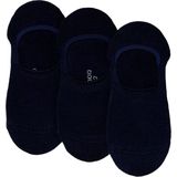 Apollo - Bamboe Footies - Navy Blauw - 3-Pak - 77% Bamboe