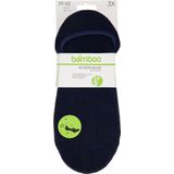 Apollo - Bamboe Footies - Navy Blauw - 3-Pak - 77% Bamboe