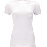 Apollo - Bamboe T-shirt dames - Wit - 2-Pak - Dames T-shirt