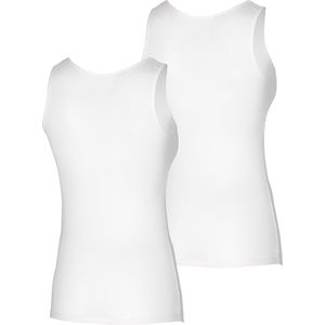 Apollo - Bamboe Hemd - Wit - 2-Pak - Dames Hemd