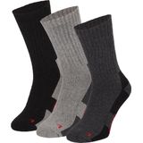 Apollo - Wandelsokken Unisex - Multi Grijs - Thermo - Naadloos