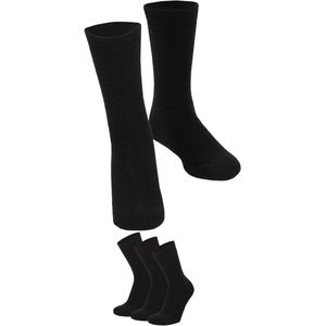 Apollo - Thermosokken kinderen - Multi Zwart - Maat 31/34 - Wintersokken kind - warme sokken kinderen - Warme sokken kinderen