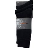 Apollo - Wollen Sokken - Unisex - Navy Blauw - 3-Pak - Merino Wol