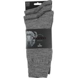 Merino Wollen Sokken - Medium Grijs - 50% Wol - 30% Polyacryl - 18% Polyamide - 2% Elastaan