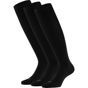 Morethansocks - Merino Wollen Kniekousen - Zwart - 3-Pak - Unisex