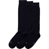 Apollo Wollen kniekousen Unisex 3 Pak Navy Blauw/42 Naadloos Merino Wol