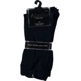 Apollo - Katoenen Herensokken - Marine Blauw - 3 Paar
