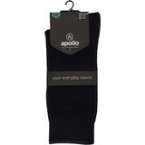 Apollo - Katoenen Herensokken - Marine Blauw - 3 Paar