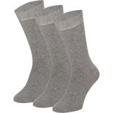 Apollo - Katoenen Heren Sokken - Donker Beige - 3 Paar
