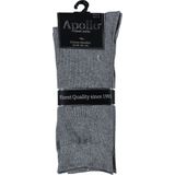 Apollo - Katoenen Heren Sokken - Donker Beige - 3 Paar