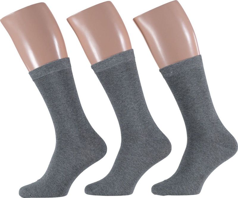 Apollo - Katoenen Heren Sokken - Donker Beige - 3 Paar