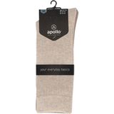 Apollo - Katoenen Heren Sokken - Multi Beige - 3 Paar