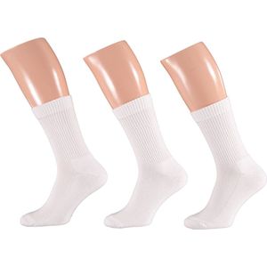 Apollo - Sportsokken - Wit - Unisex - 3 Paar