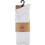 Apollo - Sportsokken - Wit - Unisex - 3 Paar