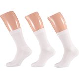 Apollo - Sportsokken - Wit - Unisex - 3 Paar