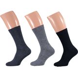 Apollo - Sportsokken - Blauw - 3 Paar - 75% Katoen