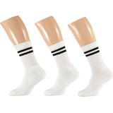 Apollo - Sportsokken - Wit - Fashion - 3 Paar