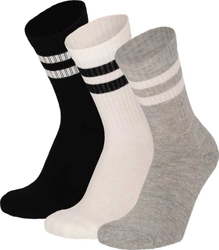 Apollo - Sportsokken - Wit - Fashion - 3 Paar