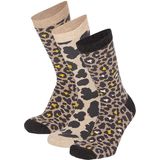 Badstof Sokken - Multi Navy - 6-Pak - Dames