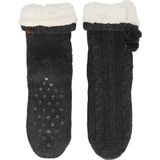 Apollo - Huissokken - Antraciet - 100% Polyester - Antislip