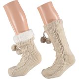 Apollo - Huissokken - Fashion Paars - 100% Polyester - 1 Paar