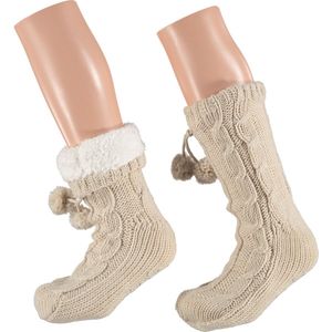 Apollo - Huissokken - Fashion Paars - 100% Polyester - 1 Paar