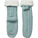 Apollo - Huissokken - Fashion Blauw - Glitter - Fluffy Sokken - Anti Slip