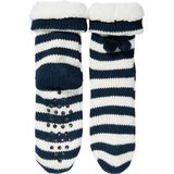 Apollo - Huissokken - Grijs - Blauw - Zwart - 100% Polyester - 100% Polyacryl