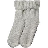 Apollo - Wollen Huissokken - Grijs - 1 x Paar - Antislip