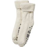 Apollo - Huissokken - Licht Beige - Wollen Sokken Dames - Met Antislip