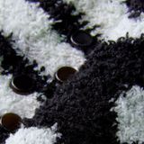 Apollo - Lage Bedsokken - Zwart/Wit - 2-Pak - Dames