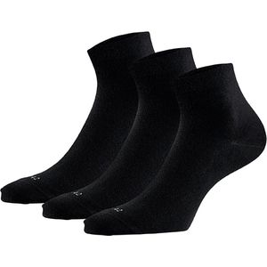 Apollo - Modal Enkelsokken - Zwart - 3 Paar - Unisex - Duurzaam