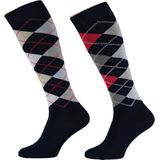 Modal Kniekousen - Zwart - Blauw - Navy Blauw - Rose - 2 X Paar