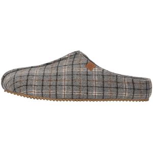 Apollo - Pantoffels - Grijs - Stevige Zool - 100% Polyester