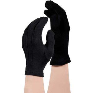 Witte Handschoenen Polyester 24cm