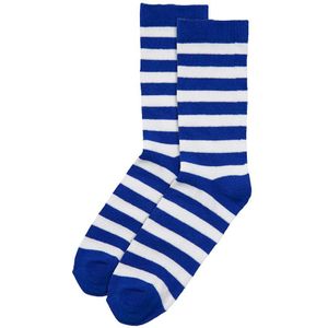 Apollo Party - Feest Sokken - Kobalt Blauw/Wit - Marine/Wit - Rood/Wit/Blauw - Katoen/Polyamide/Elastaan