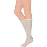 Apollo - Dames Tiroler Kniekousen - Wit - Tiroler Outfit - Tiroler Sokken