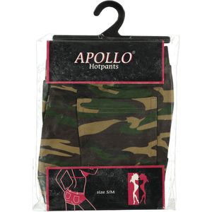 Apollo Party - Dames Hotpants - Camouflage Design - 95% Katoen - 1 Stuk