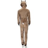 Apollo - Kerst Onesie - Bruin/Groen - 100% Polyester - 1 stuk