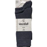 Apollo - Modal sneakersok - Zwart - Maat 35/38 - Sneakersokken dames - Sneakersokken - Sneakersokken zwart