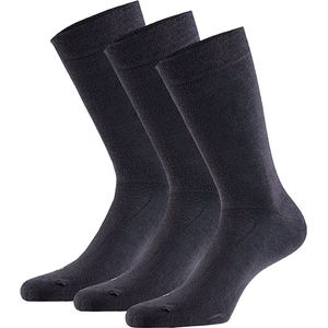 Apollo - Modal Sokken - Grijs - 3 X Paar - Unisex - 40% Modal