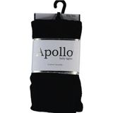 Apollo - Kinder Maillot - Zwart - 75% Katoen - 22% Polyamide - 3% Elastaan