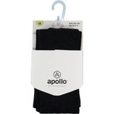 Apollo - Kinder Maillot - Zwart - 75% Katoen - 22% Polyamide - 3% Elastaan