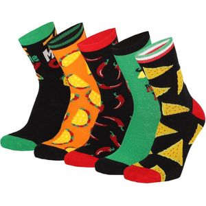 Apollo - Kleurrijke Kindersokken - Nacho - 5 Paar - Jongens
