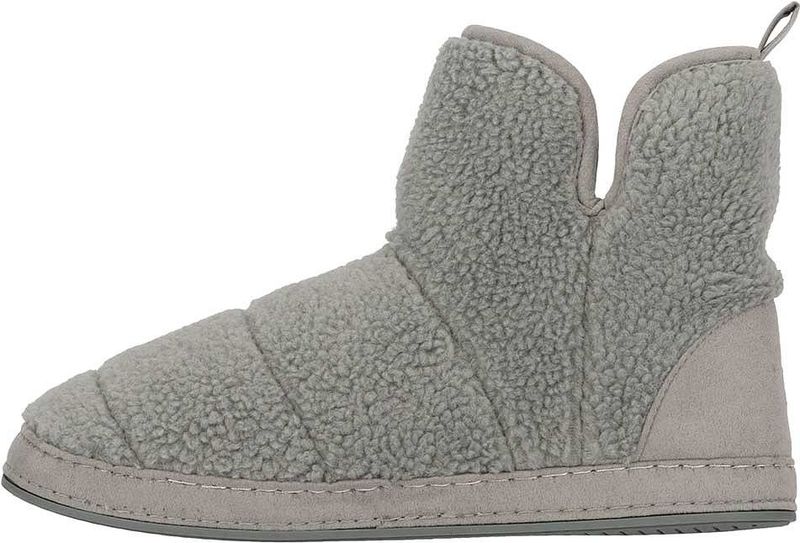 Apollo - Sloffen - Grijs - Teddy Wol - Inhoud 1 X Paar