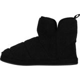 Apollo - Hoge Sloffen - Heren - Zwart - Teddy Wol