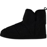 Apollo - Hoge Sloffen - Heren - Zwart - Teddy Wol