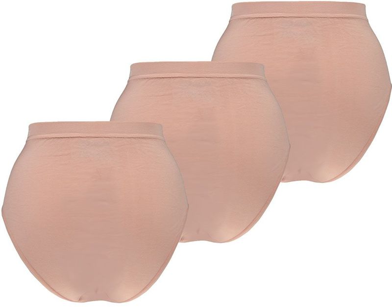 Apollo - Bamboe Dames Hip Slips - Skin - 3-Pak - Naadloos - Dames ondergoed
