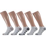 Apollo - Enkelsokken Heren Fashion - Wit - 5-Pak - Katoen 75%